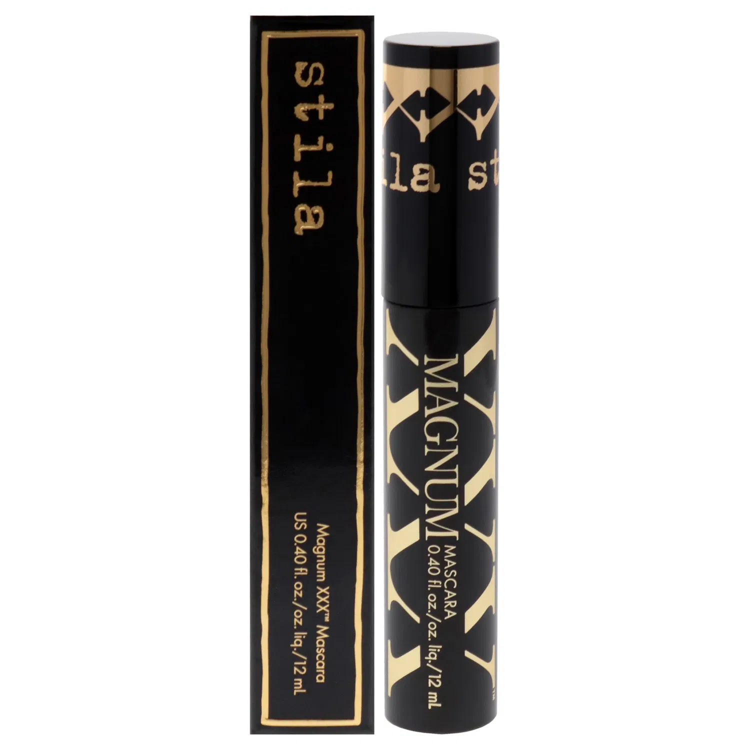 Тушь для ресниц Magnum XXX - Насыщенный черный цвет от Stila для женщин - 0,40 унции