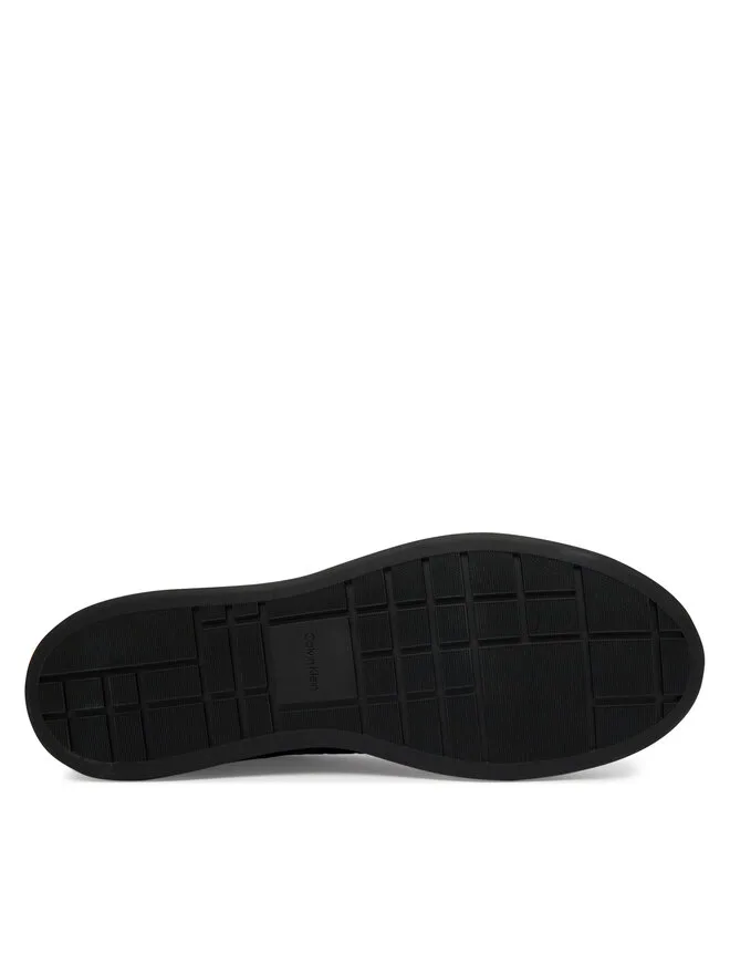 Calvin Klein Кроссовки Beasket Cup Oxf Lup Hf Aop Lth HM0HM02132, черный — фото 4