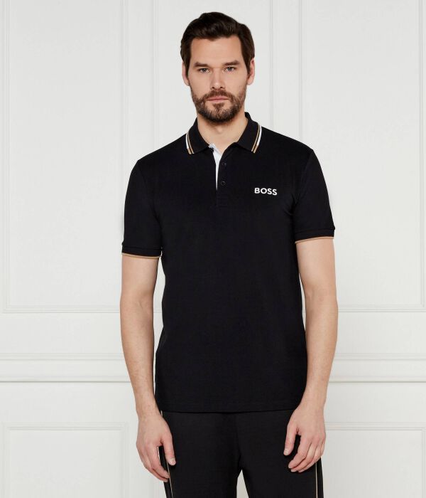 

Рубашка поло Regular fit Boss Green, черный