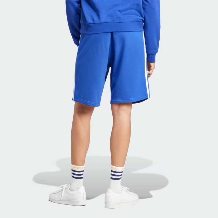 Adicolor 3 Stripes повседневные шорты мужские Adidas Originals, индиго — фото 2