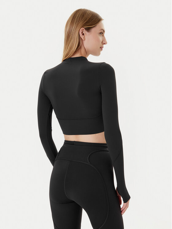 Леггинсы slim fit Training JW4557 Adidas By Stella Mccartney, чёрный — фото 3