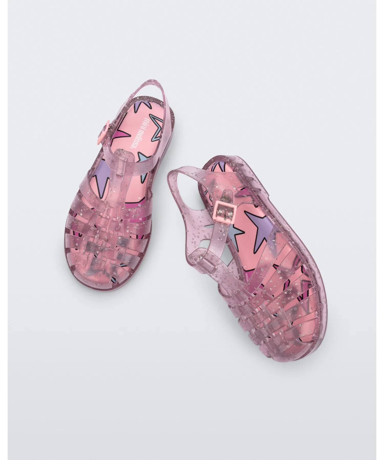 Детские сандалии Melissa Possession Shiny Elements розовые