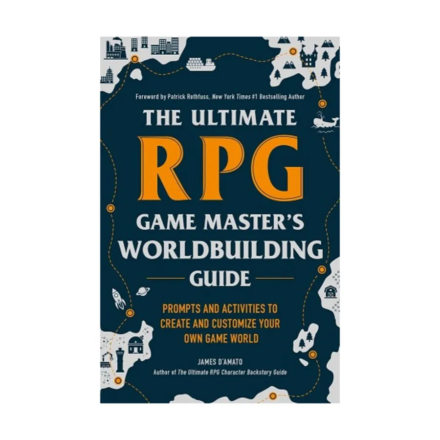 

Ultimate RPG Game Master's Worldbuilding Guide, Gaming Books (Adams Media), мягкая обложка