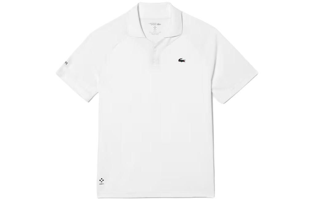 

Рубашка поло для мужчин Daniel Медведев Collaboration, белая Lacoste, белый