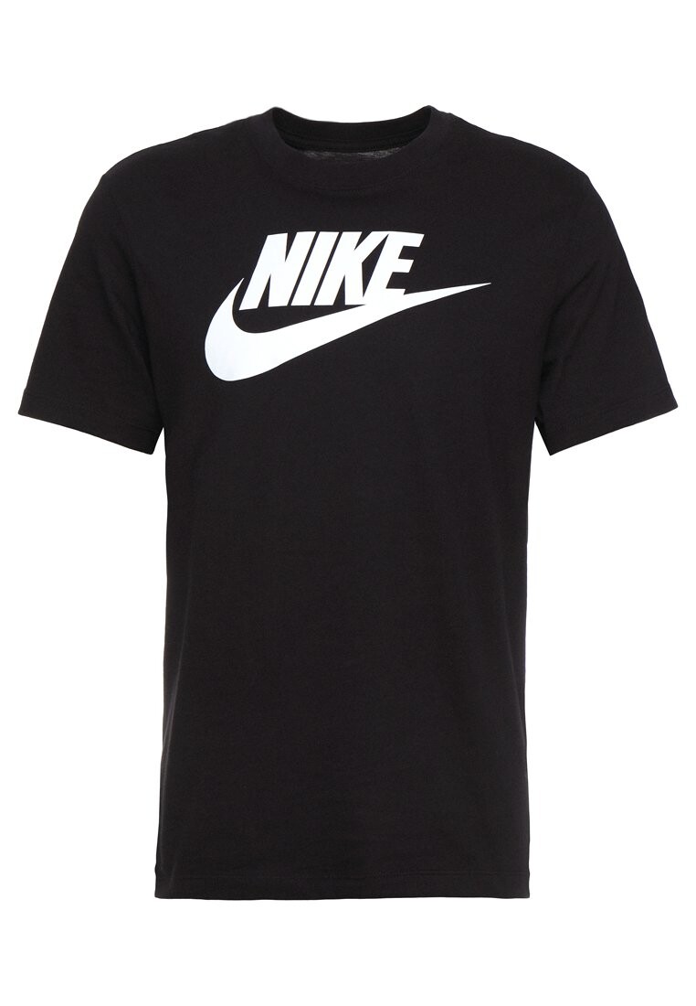 Футболка с принтом TEE ICON FUTURA UNISEX Nike, черный/белый — фото 4