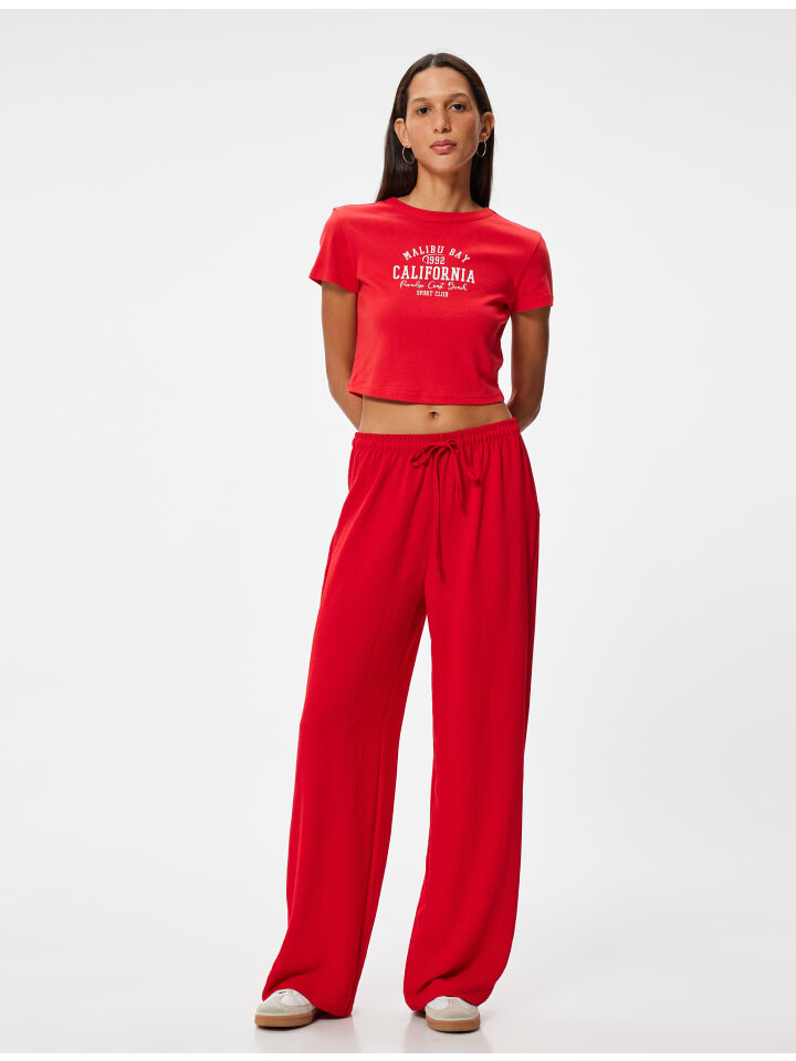 

Брюки-карго KOTON Hose, красный