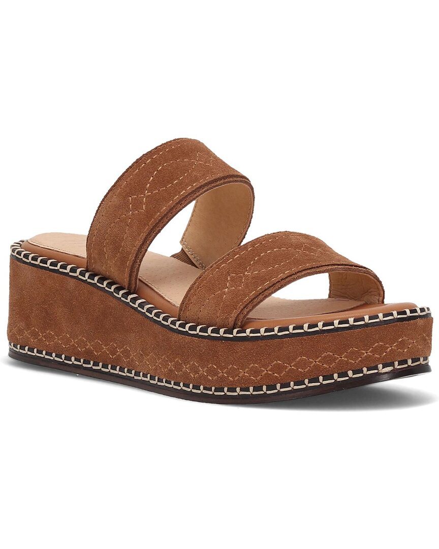 Сандалии кожаные Frye Joy Woodstock 2, цвет bark