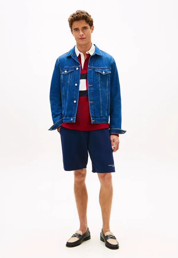 Махровые спортивные шорты с логотипом Tommy Hilfiger, Navy
