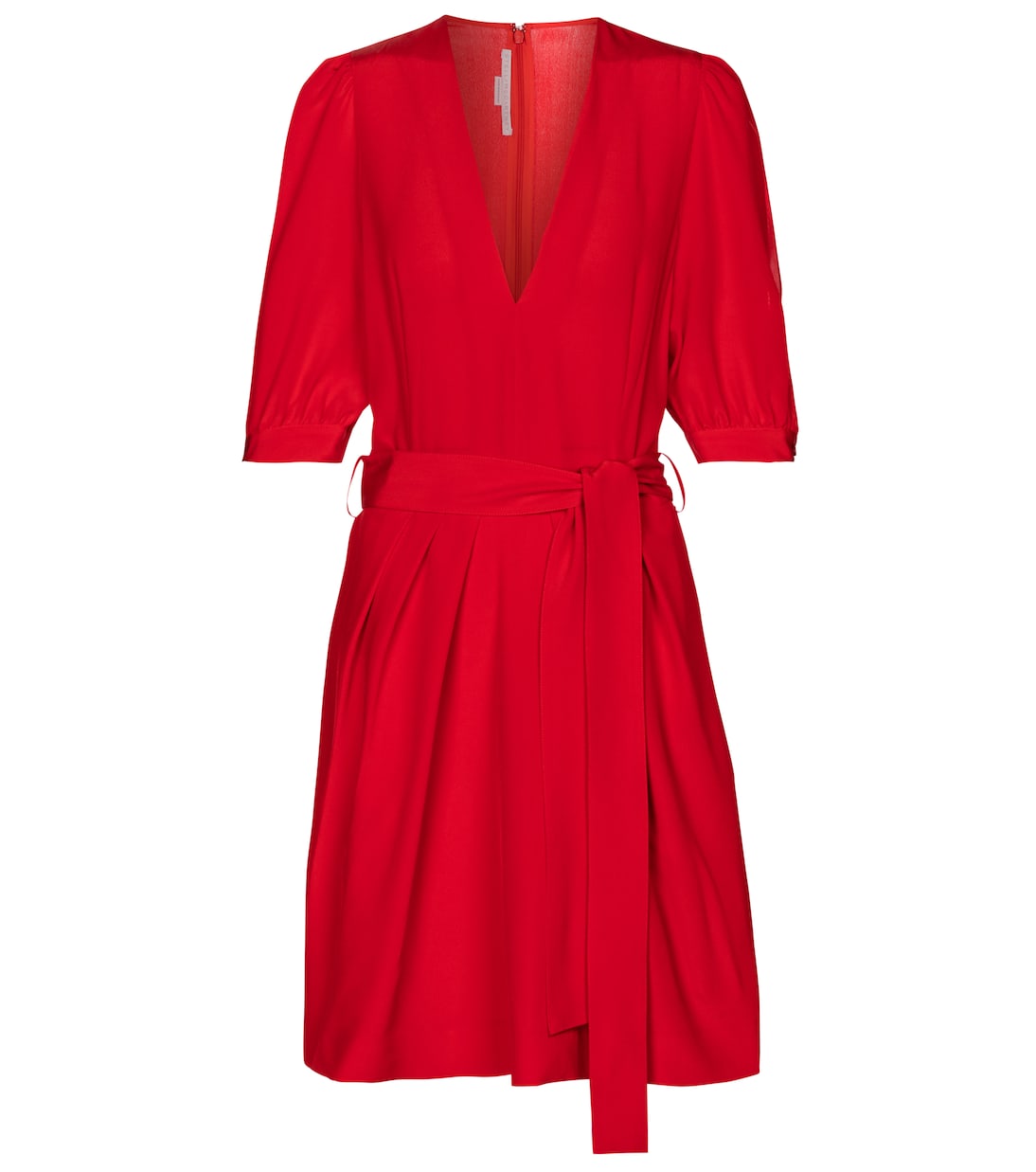 

Мини-платье из шелка Jordan Stella McCartney, Power Red