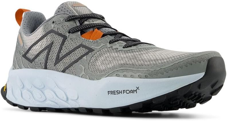 Мужские трейловые кроссовки New Balance Fresh Foam X Hierro V8, черный/синий/серый — фото 4