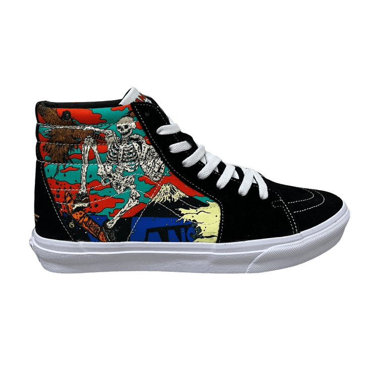 

Кроссовки Hirotton x V38CF Sk8-Hi 'Harajuku Tokyo', черный