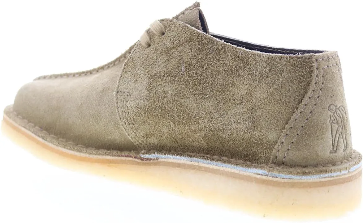 Мужские ботинки Clarks Desert Trek, темно-оливковый — фото 3