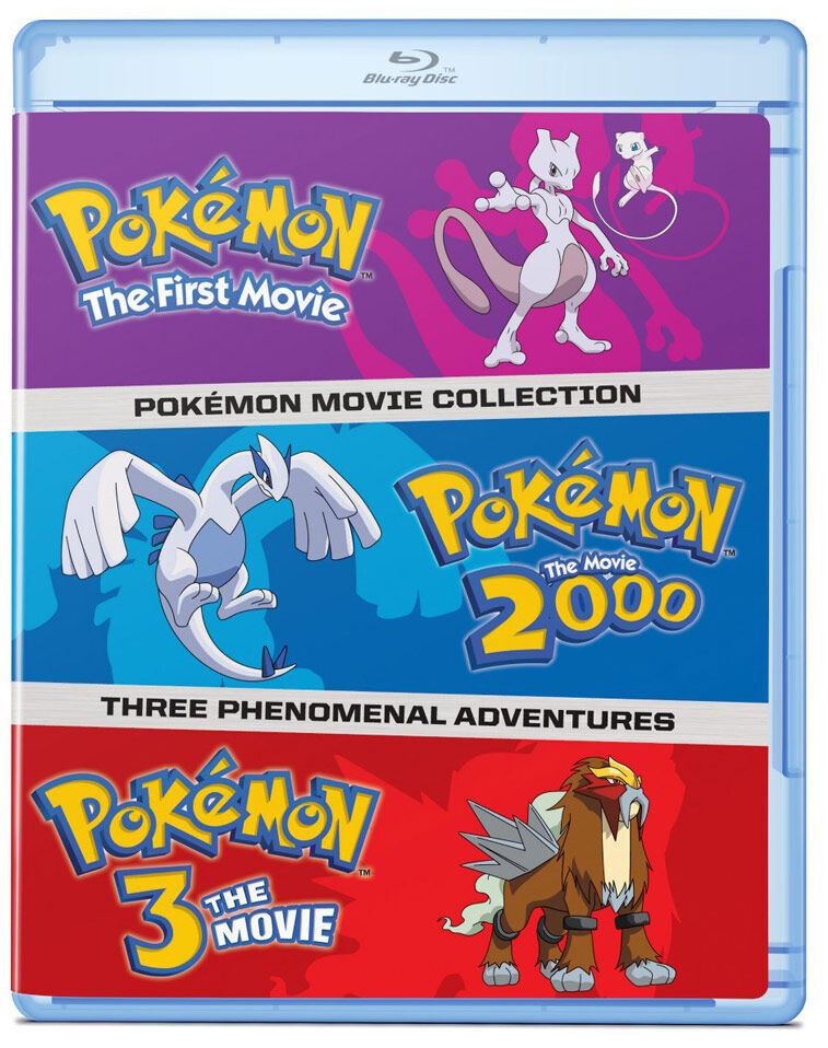 

Blu-Ray диск Pokemon Movies 1-3 Blu-ray