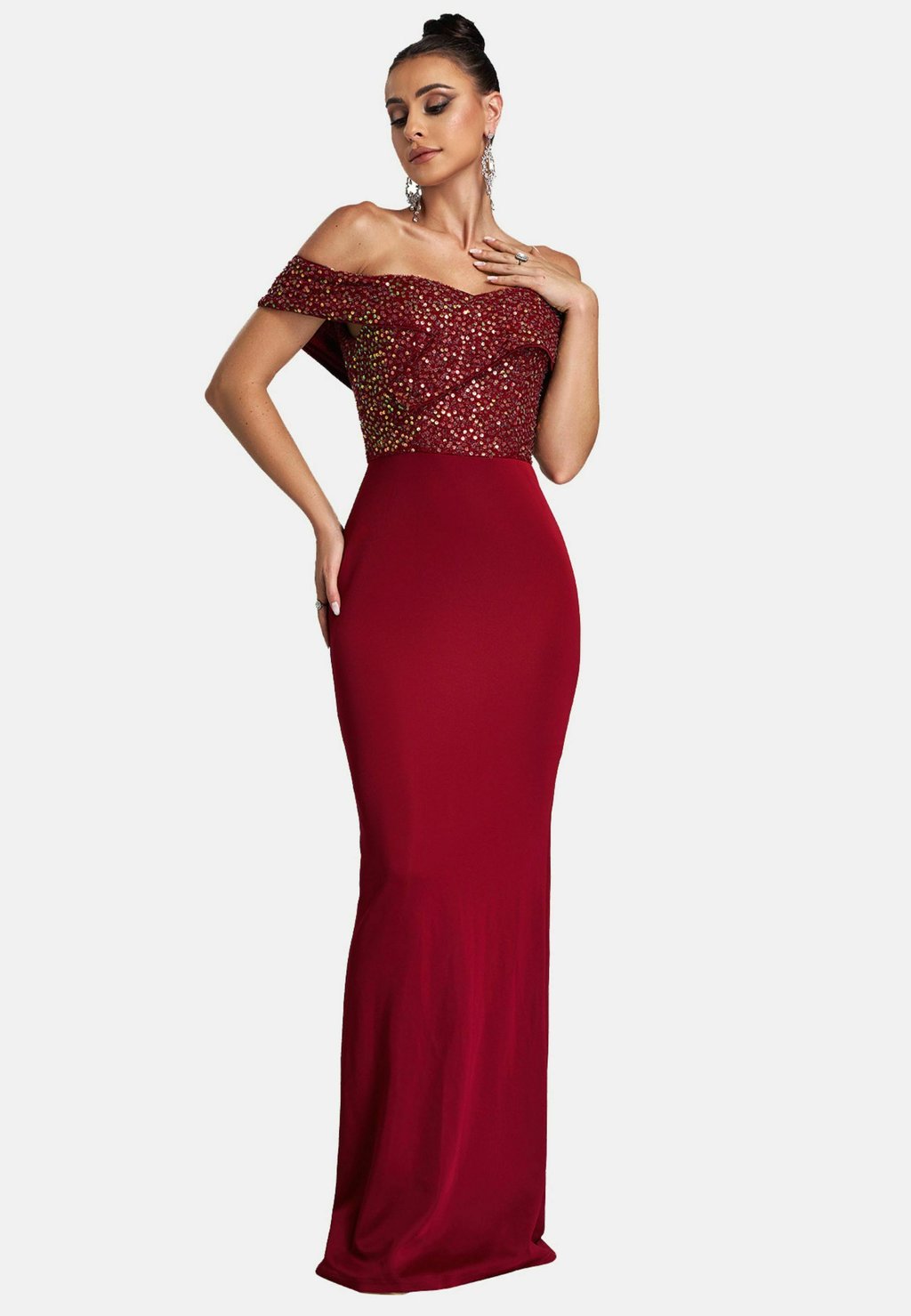 

Платье Moda Minx, бургундия