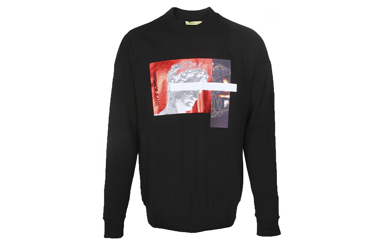 

Свитер мужской черный VERSACE