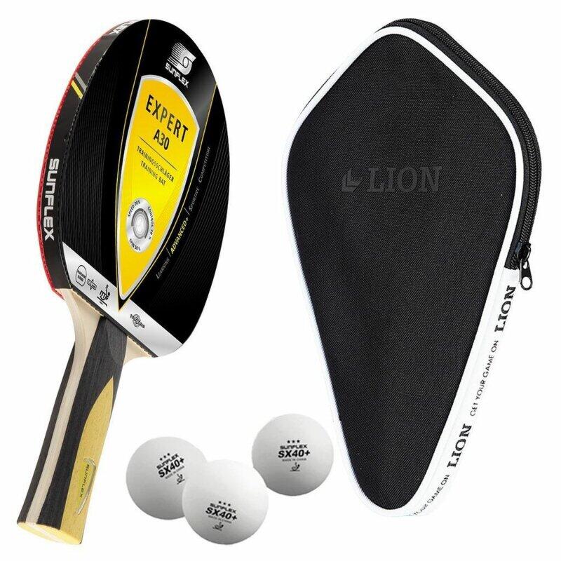 

Ракетка для настольного тенниса Sunflex Expert A30 + чехол для настольного тенниса + 3 мяча SX+ TT