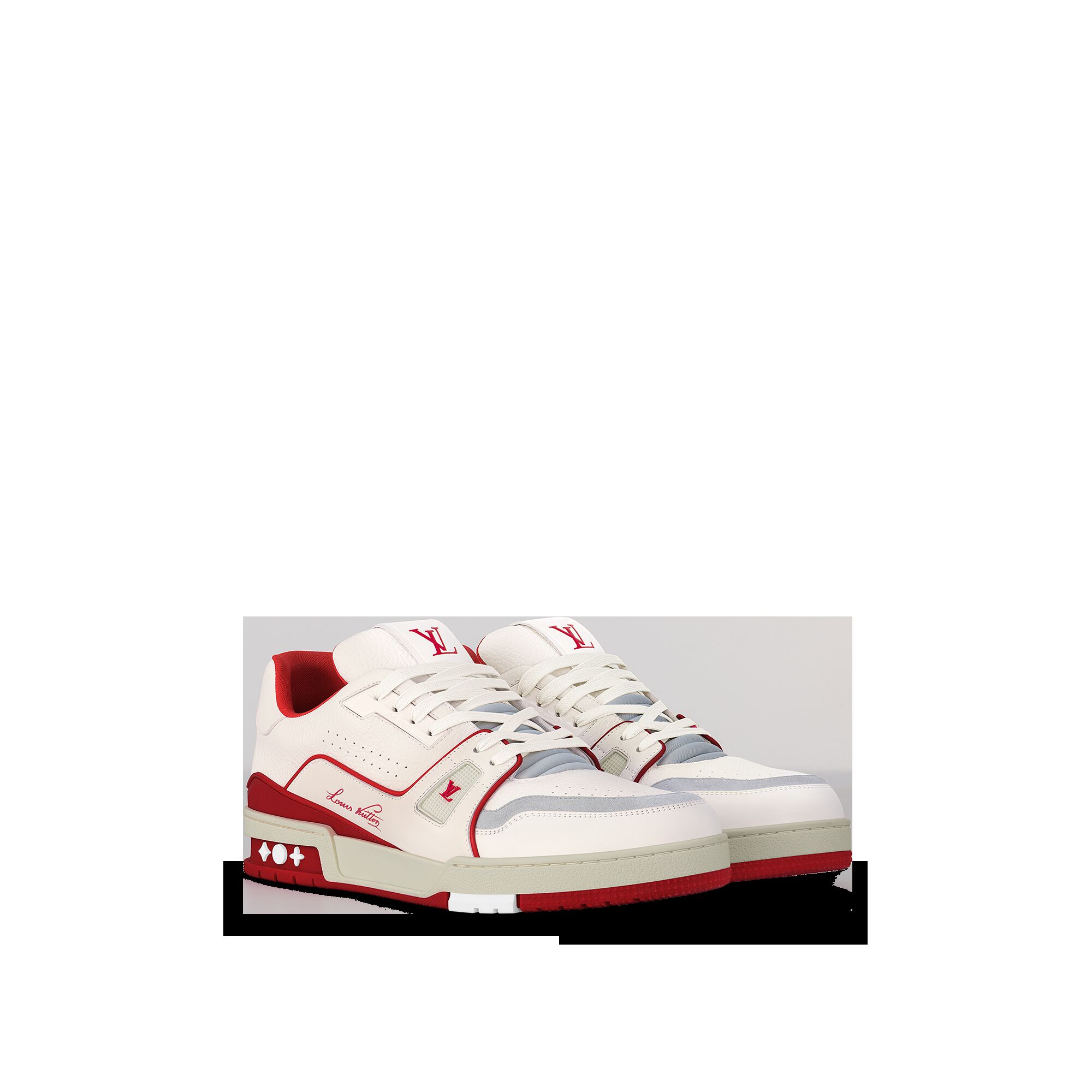 

Кроссовки LV Trainer Louis Vuitton, красный