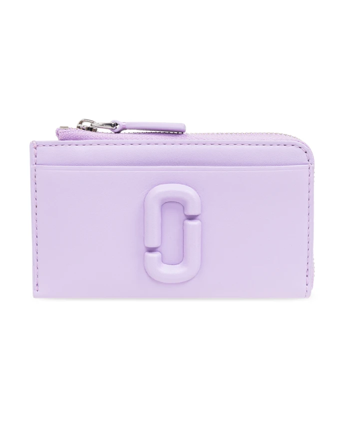 

Кожаный кошелек с логотипом Marc Jacobs, фиолетовый