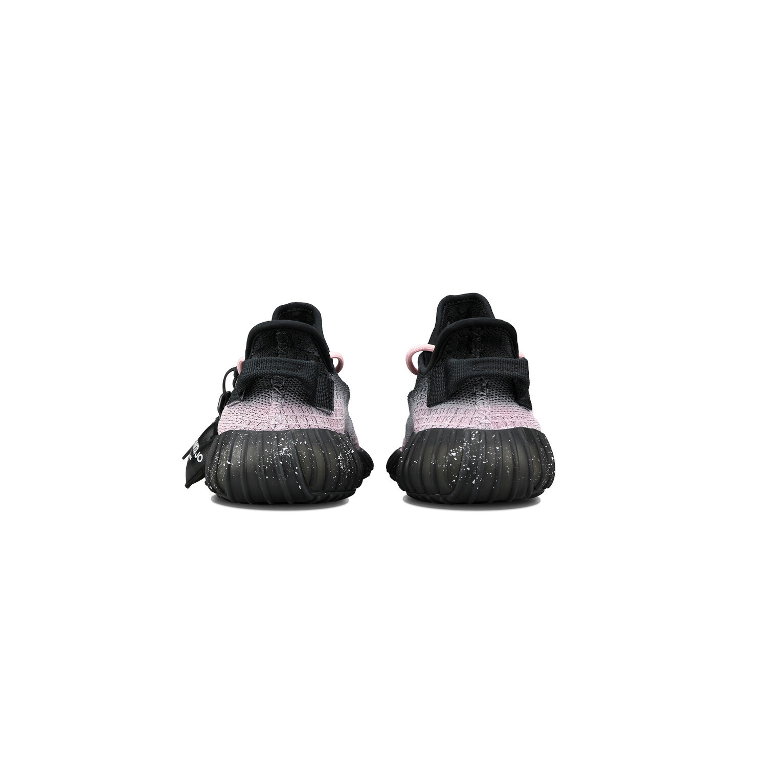 Кроссовки adidas originals Yeezy Boost 350 V2 Lifestyle Shoes Unisex Low-top Black/Pink/White, черный — фото 4