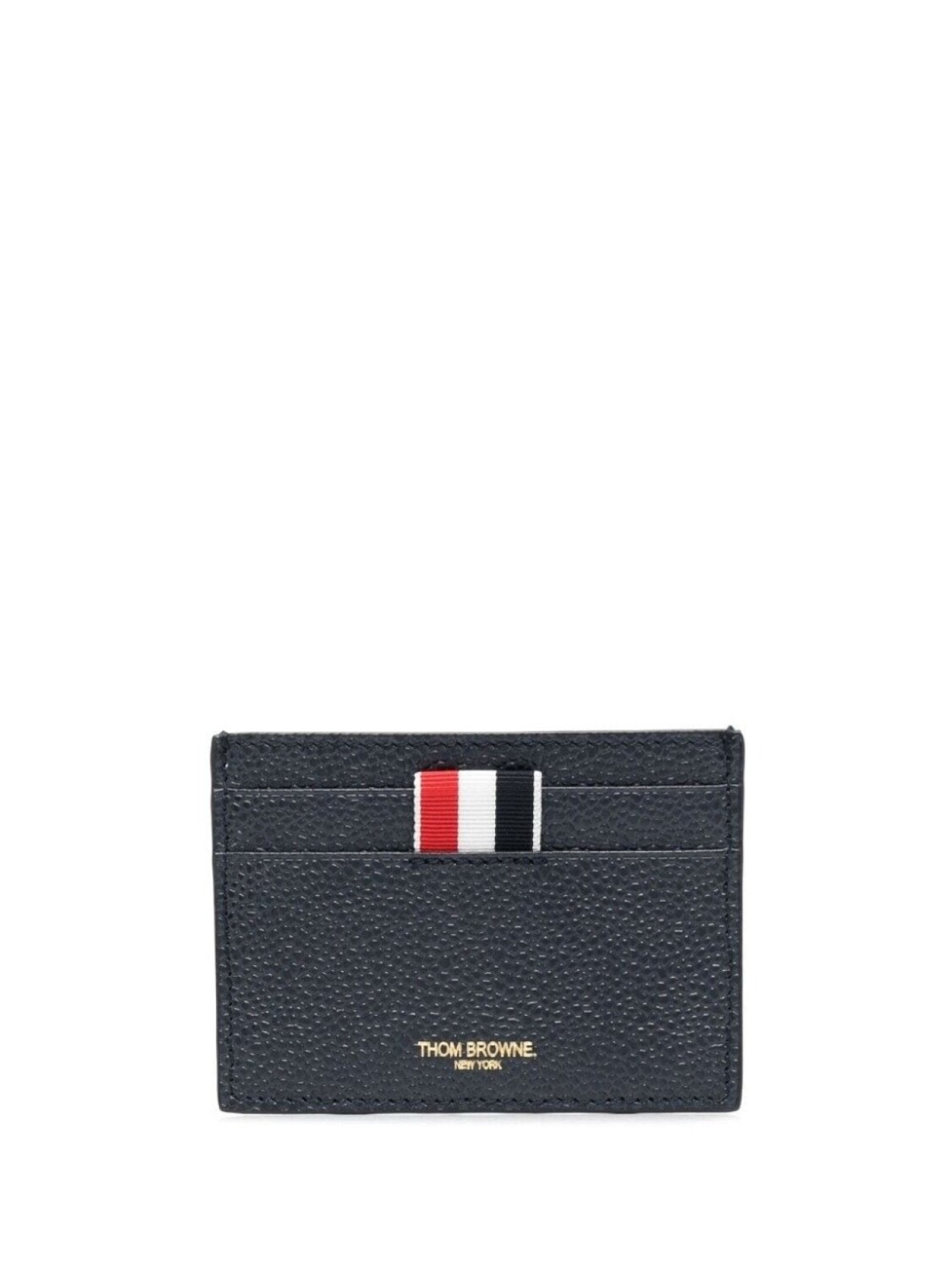 

Thom Browne картхолдер с полосками 4-Bar, черный