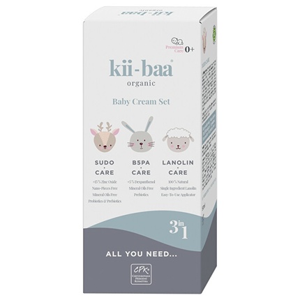 

Подарочный набор детских товаров All You Need 3 предмета Kii-Baa Organic