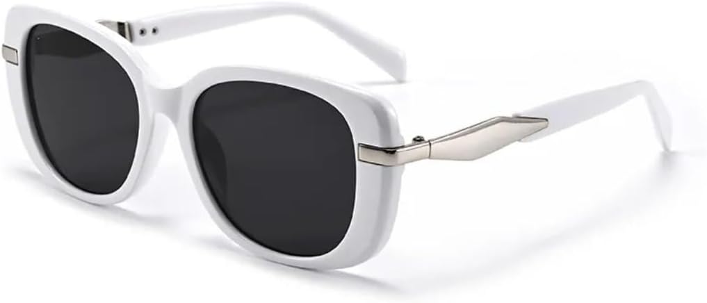 

Солнцезащитные очки с защитой UV400 | Градиентная оправа, большой овальный формат | для женщин и мужчин, для занятий спортом на открытом воздухе и вождения (бело-серый) PNTRBCK, White Grey