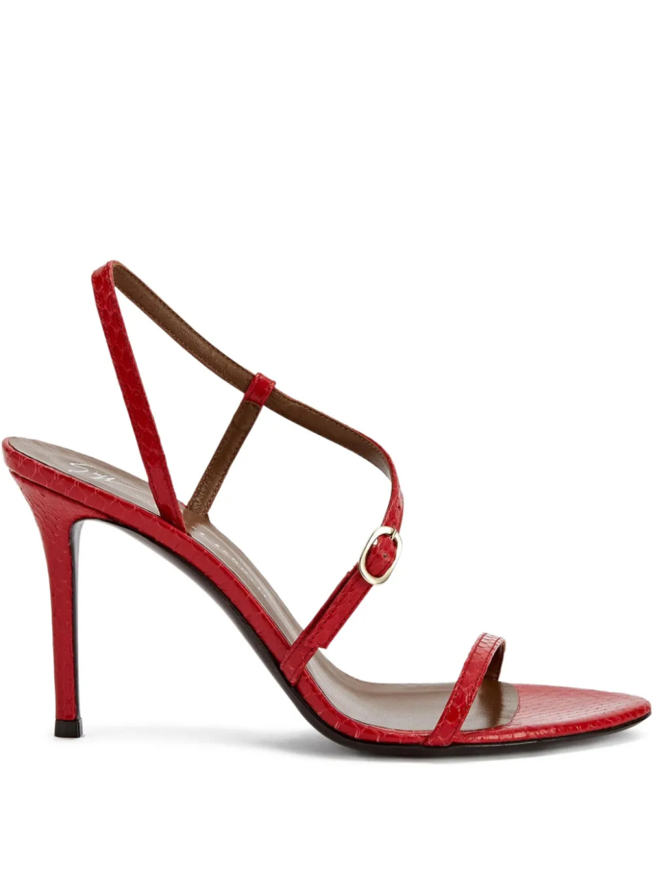 Сандалии Audrinette 90 мм Giuseppe Zanotti, красный