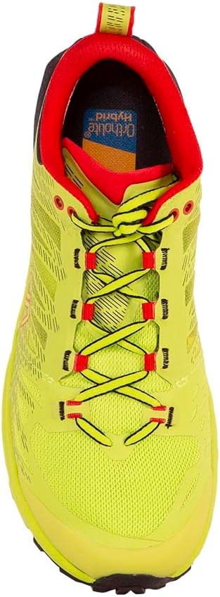 Мужские кроссовки для трейлраннинга La Sportiva Jackal II с амортизацией, Neon/Goji — фото 2