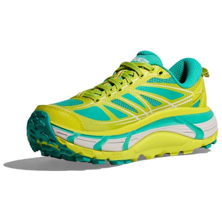 Кроссовки Mafate Speed 2 мужские с низким верхом зеленый Hoka One One — фото 3