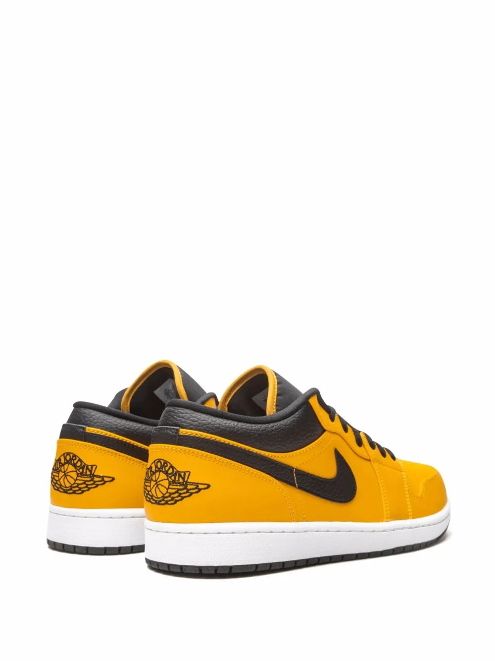 Кроссовки Air  1 Low Jordan, желтый — фото 3