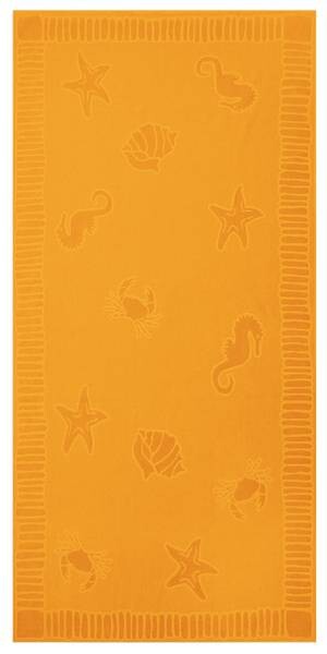 

Пляжное полотенце Zollner 00000039, 100x1x200 см, желтый