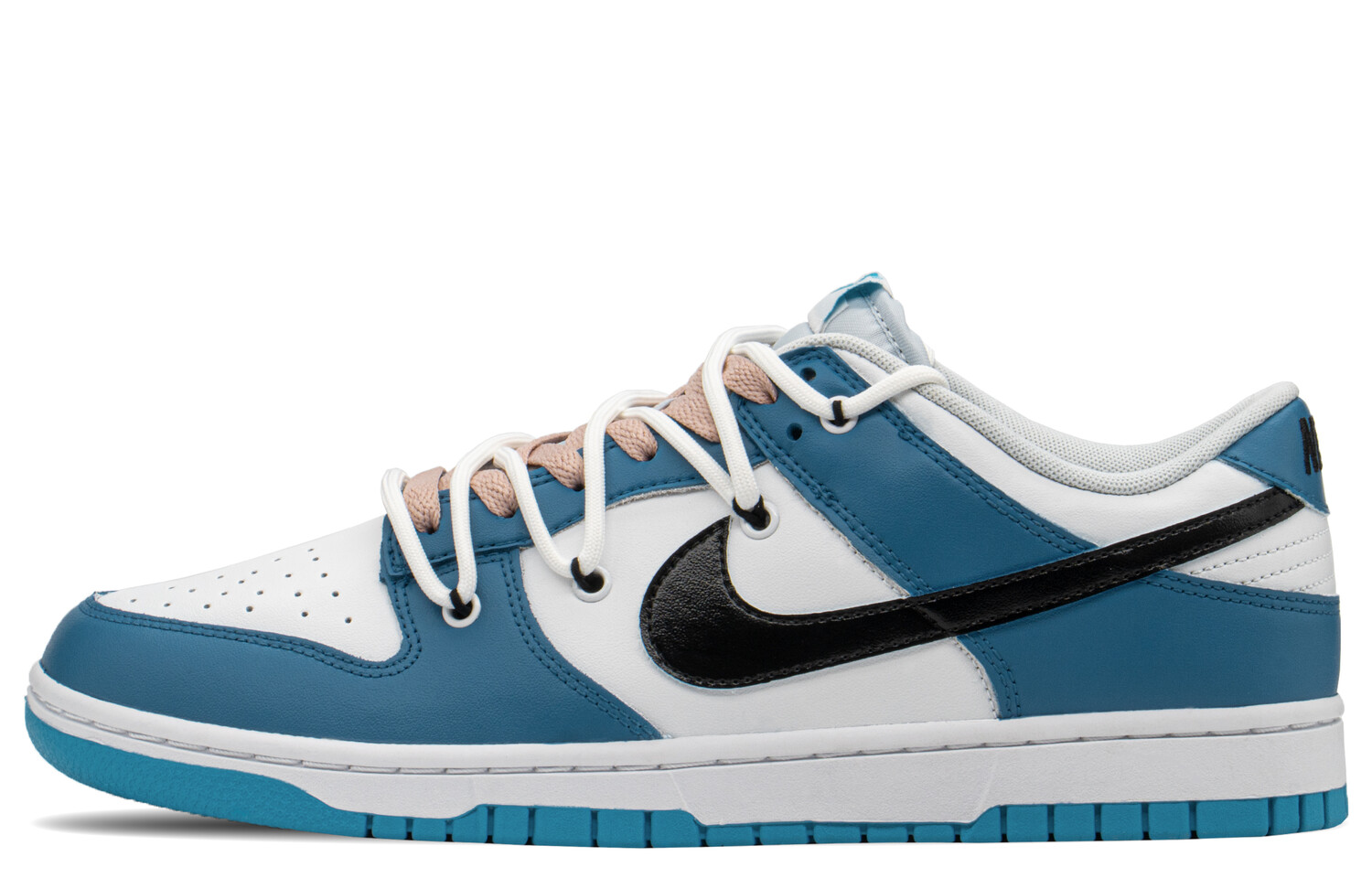 

Кроссовки Nike Dunk Skateboard Shoes Men Low-Top Black Blue