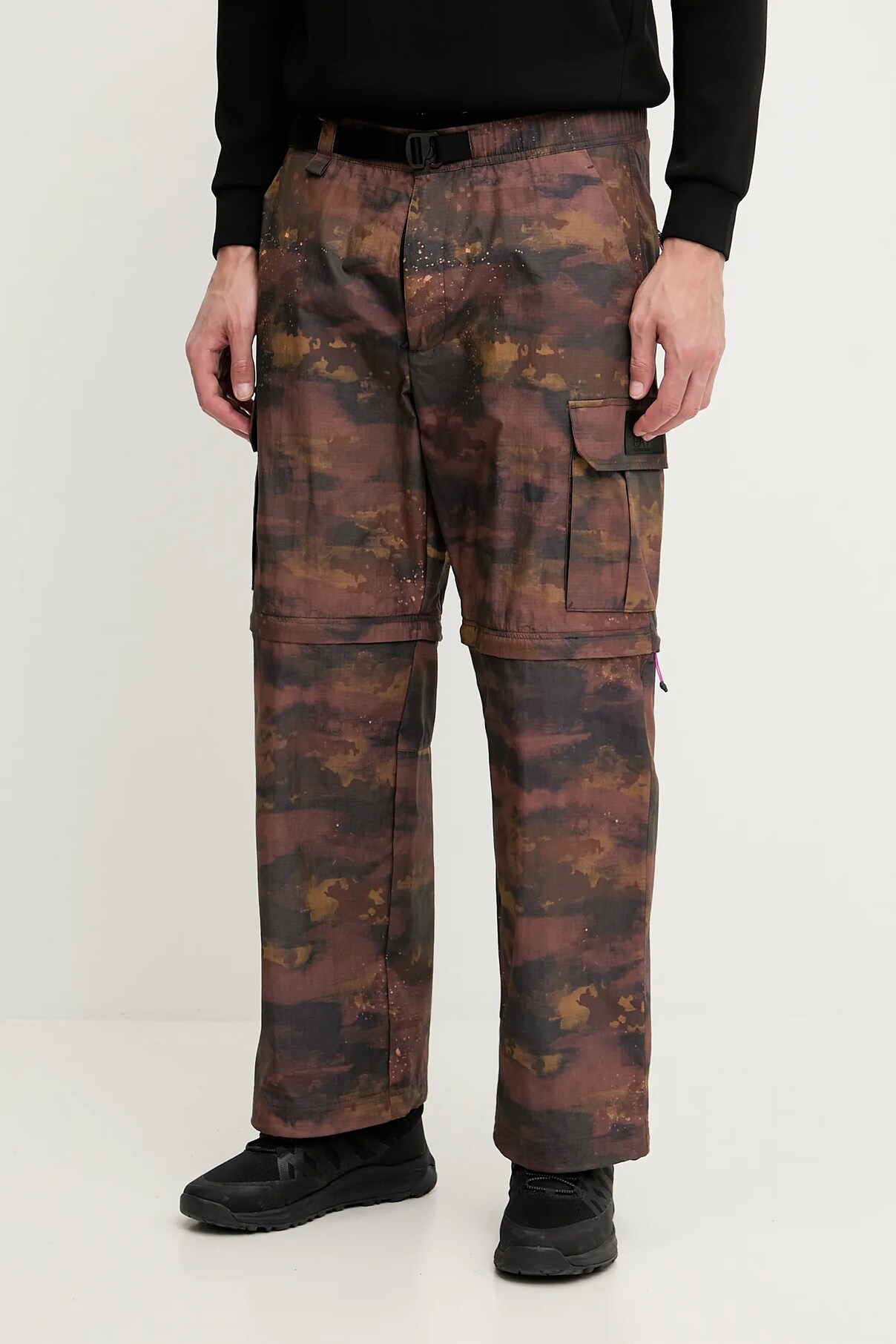 

Брюки Ea7 Emporio Armani, коричневый