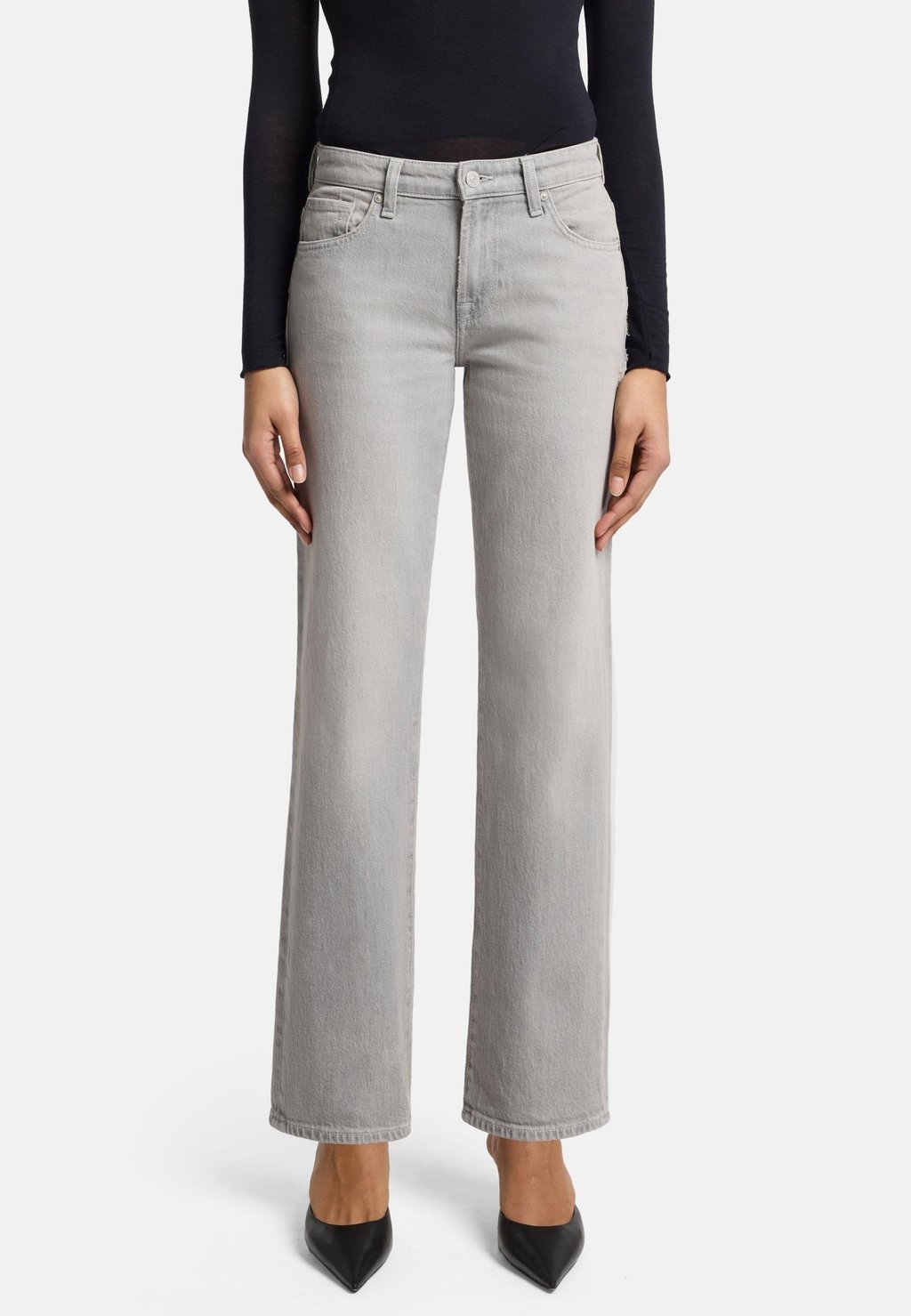 

Джинсы свободного кроя 7 for all mankind, серый