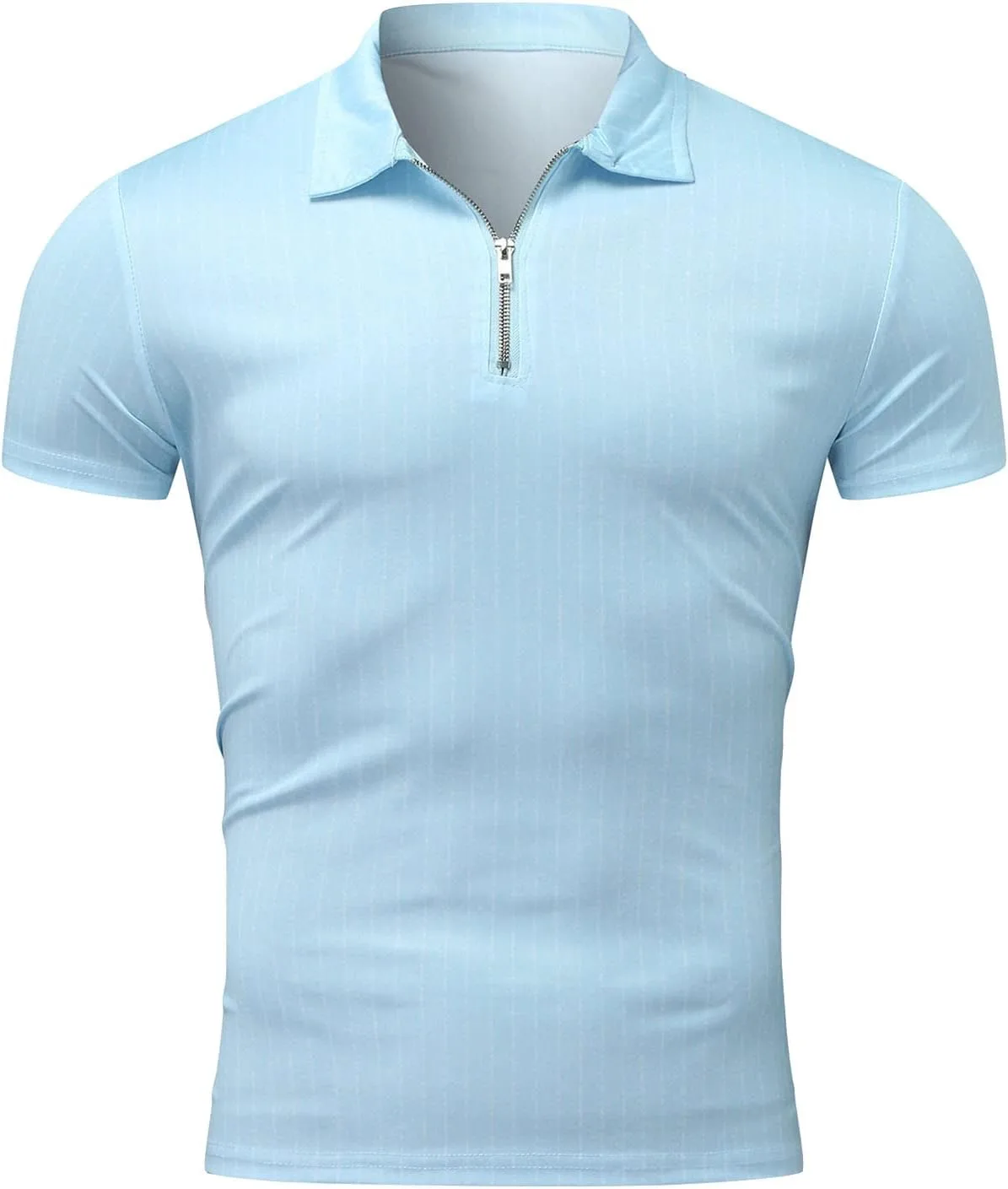 

Футболка-поло с застежкой-молнией и лацканом SWJGLITTR