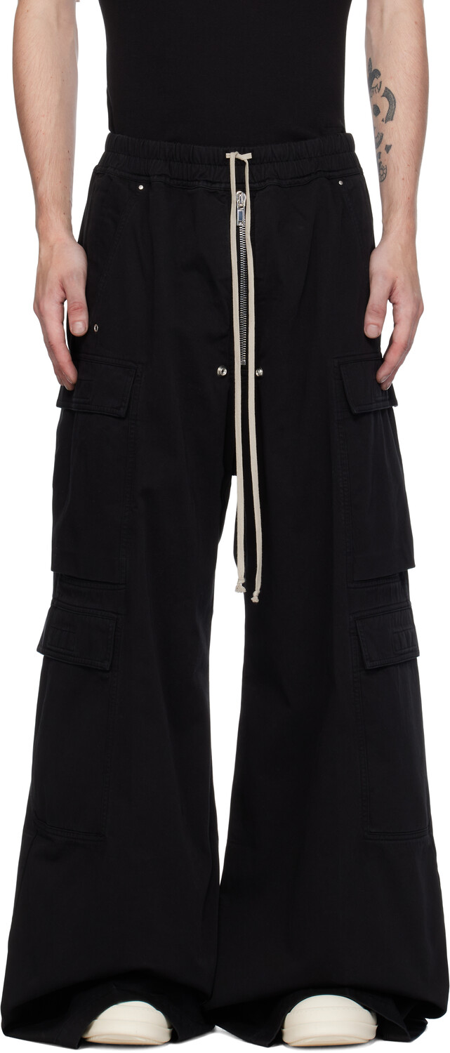 

Porterville Double Jumbo Belas брюки-карго Rick Owens DRKSHDW, черный