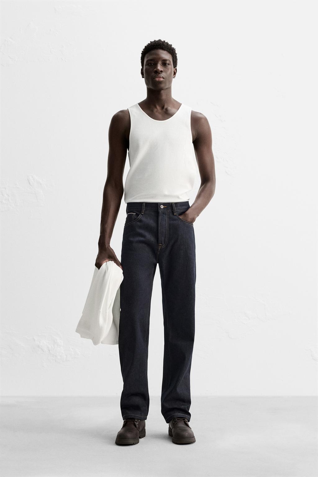 

Клетчатая майка ZARA, экрю