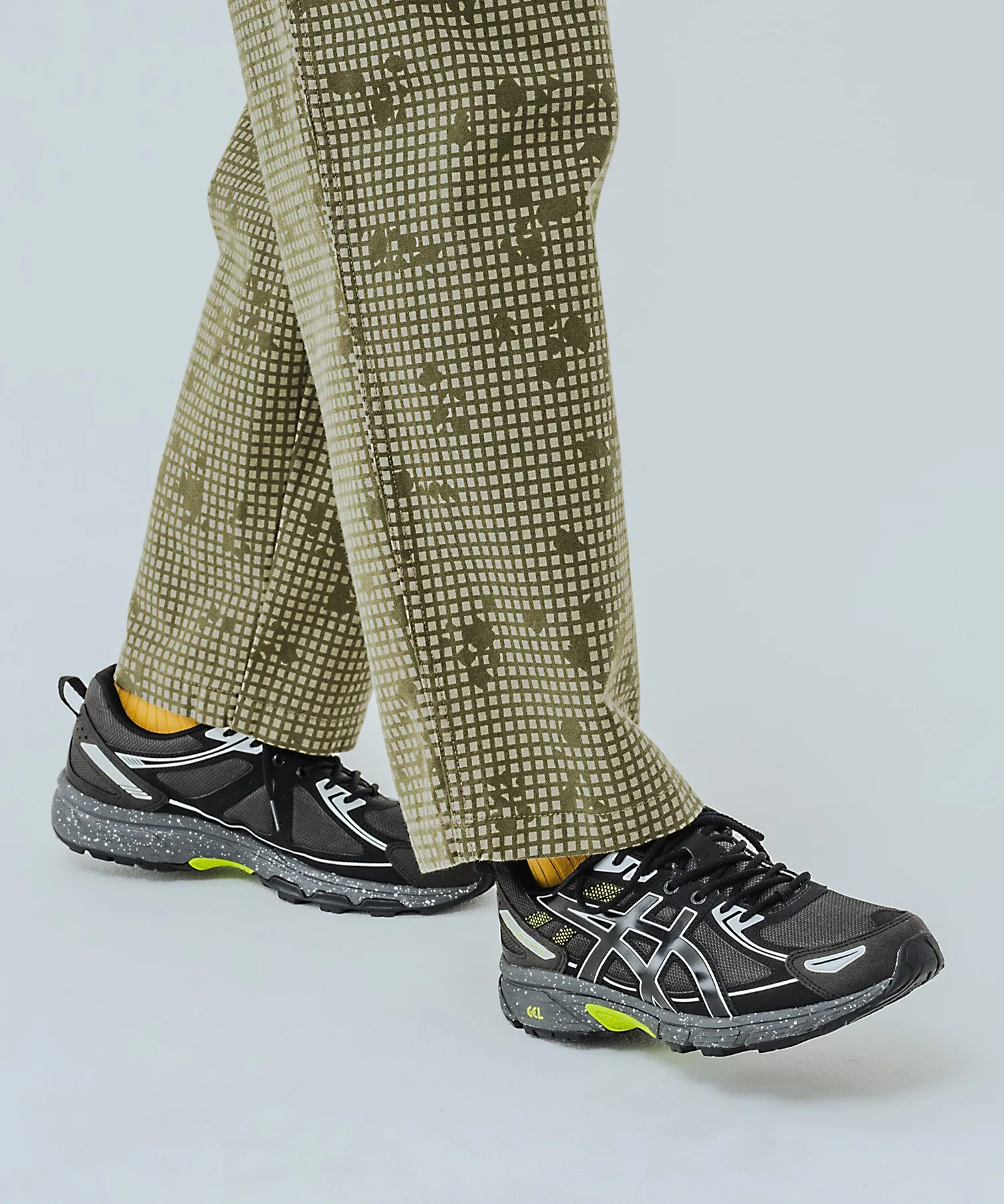 Унисекс кроссовки для трейлраннинга ASICS GEL-VENTURE 6 чёрные