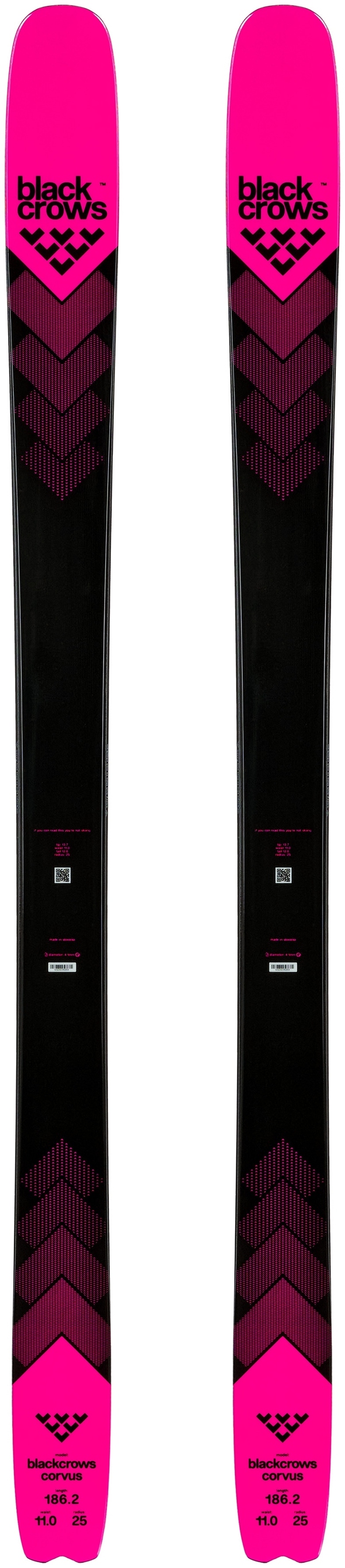 

Новые лыжи Black Crows Corvus 2025 года, 181 см