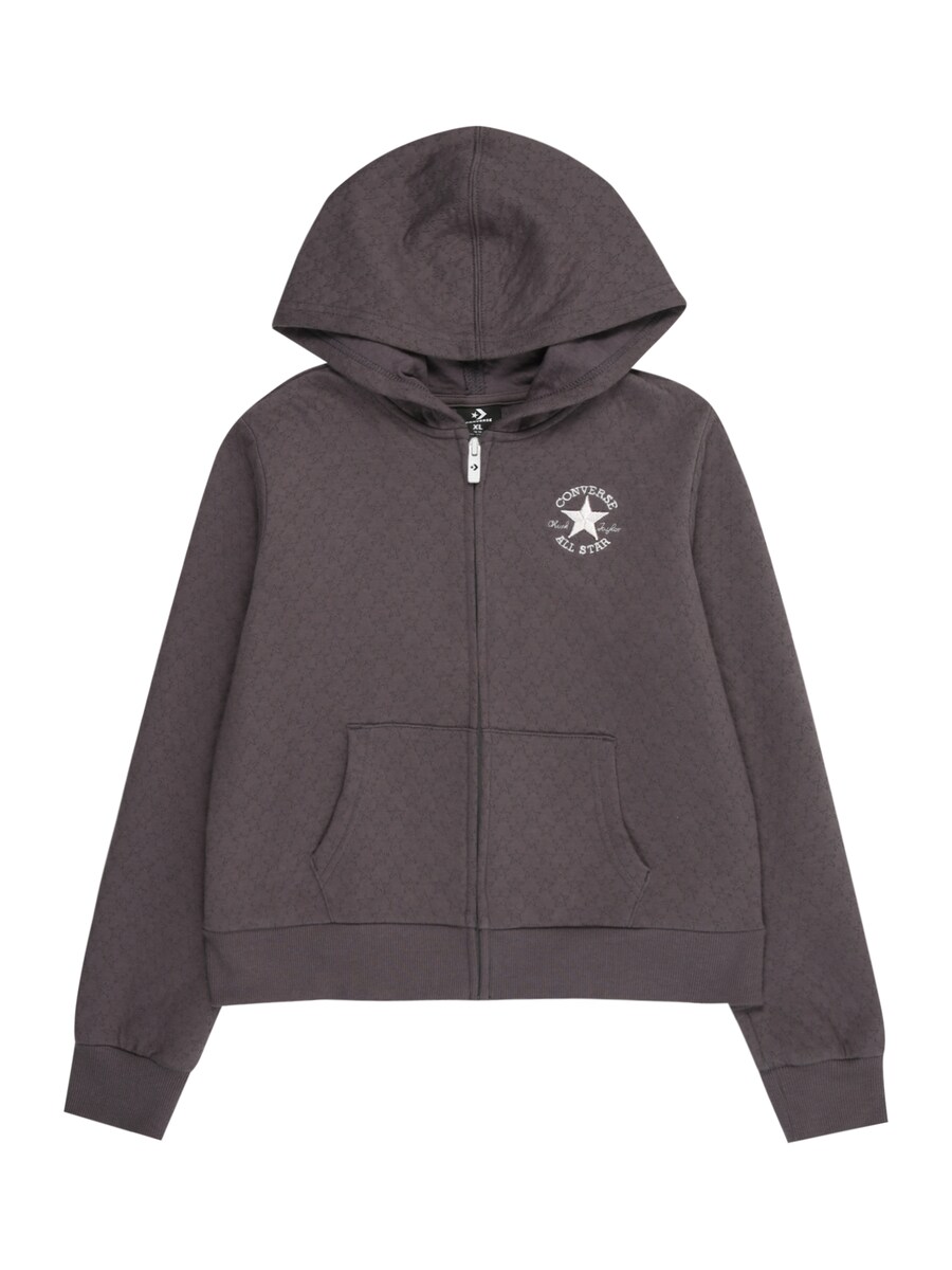

Худи с капюшоном на молнии CONVERSE STAR, Dark grey