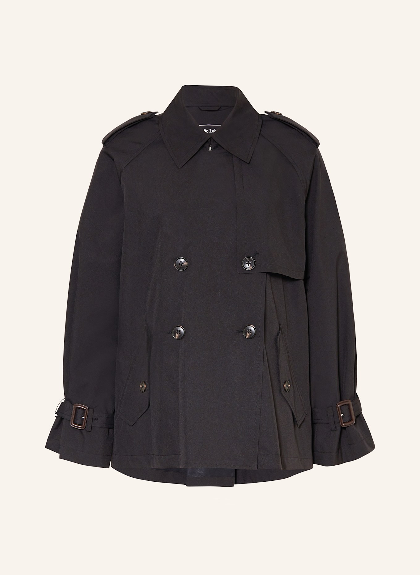 

Пальто-Тренч White Label, черный