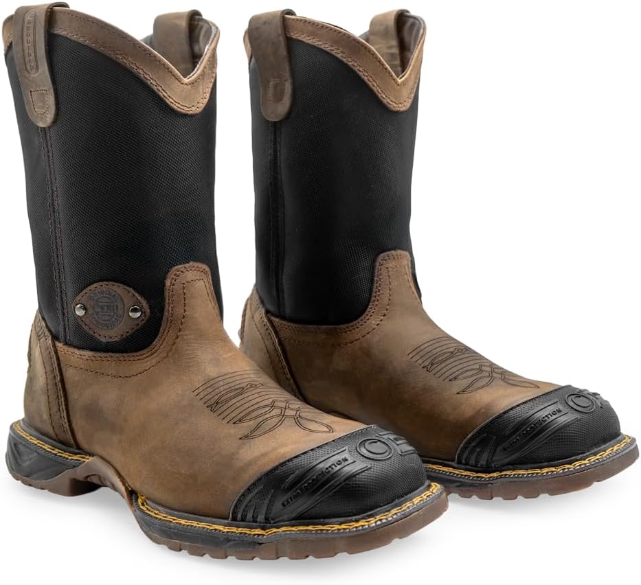 

Мужские ковбойские сапоги CEBU Thunder Western - с квадратным носком, Toe Cap Nylon