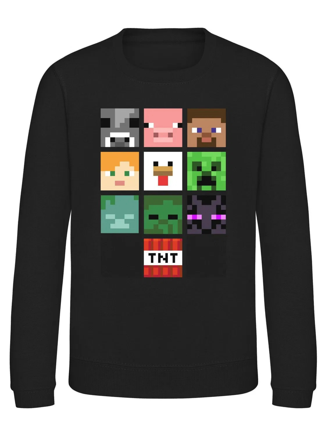 Толстовка Minecraft черного цвета