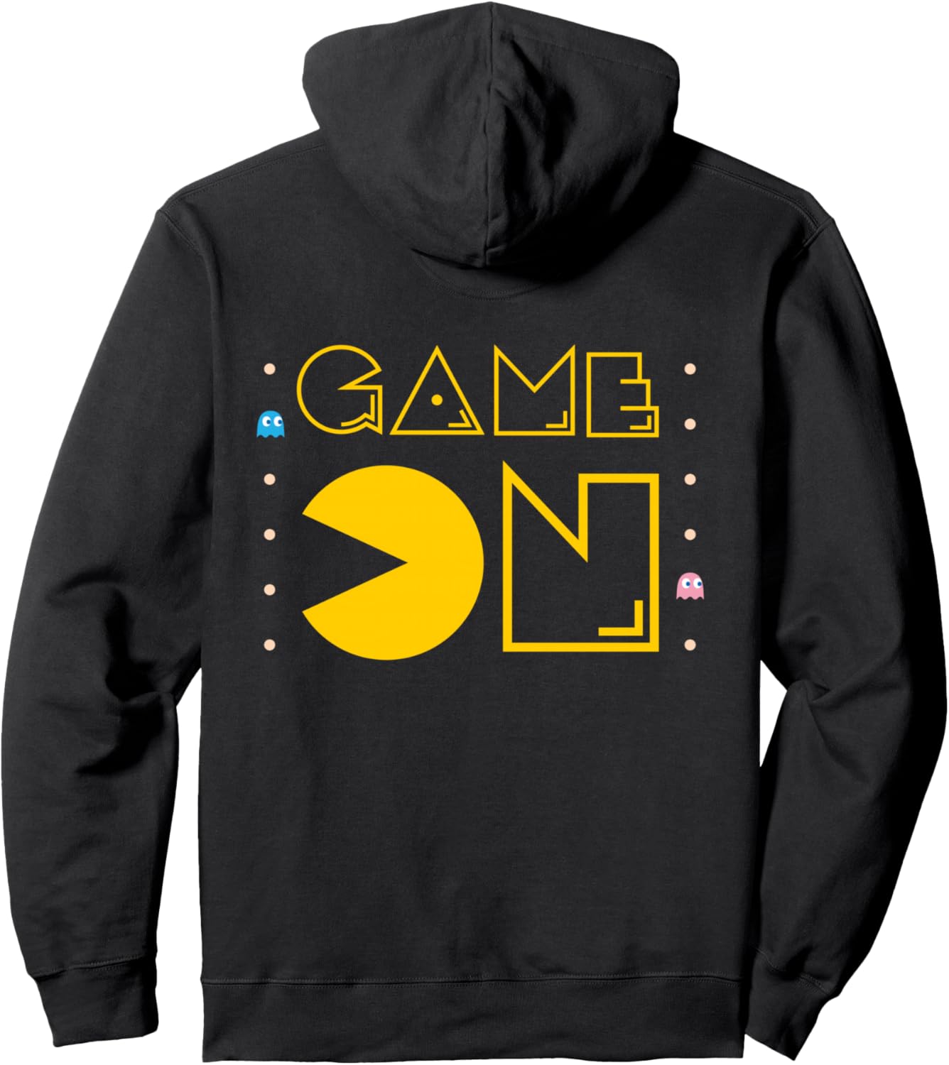 

Толстовка с изображением Пакмана, черная Bandai Namco Entertainment Inc., Черный, Толстовка с изображением Пакмана, черная Bandai Namco Entertainment Inc.