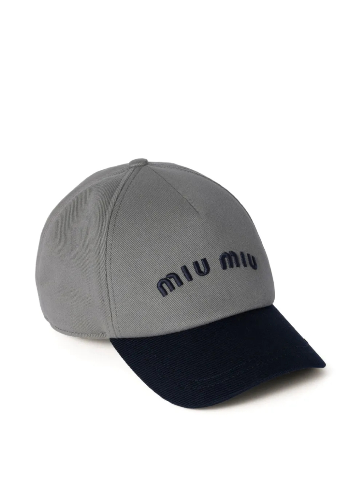 Кепка Drill Miu Miu, серый
