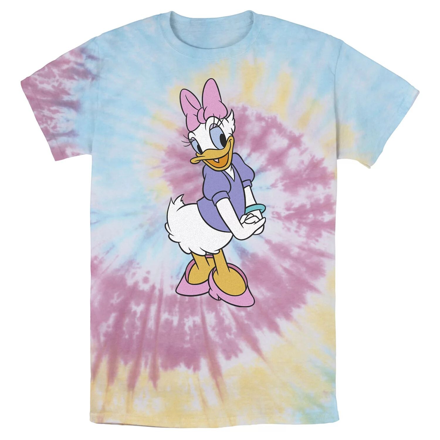 

Мужская футболка Disney Daisy Duck в традиционной позе Licensed Character