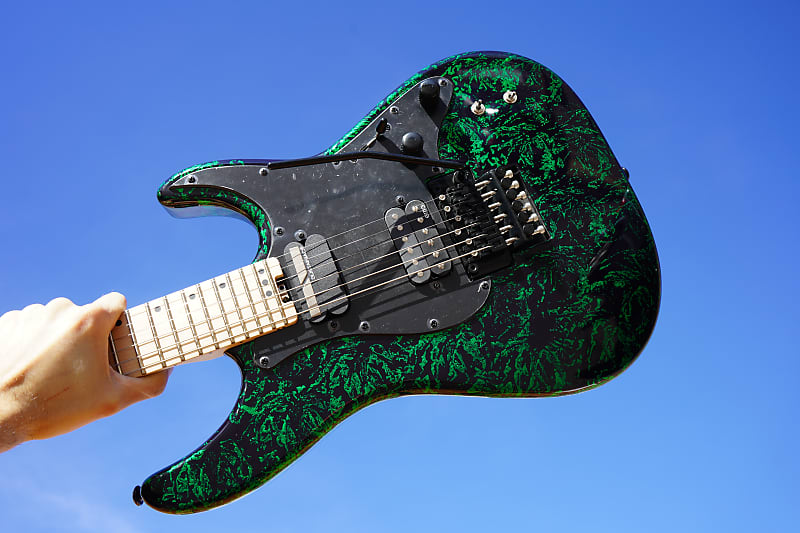 

Электрогитара Schecter DIAMOND SERIES Sun Valley Super Shredder FR/S Green Reign 6-String Electric Guitar