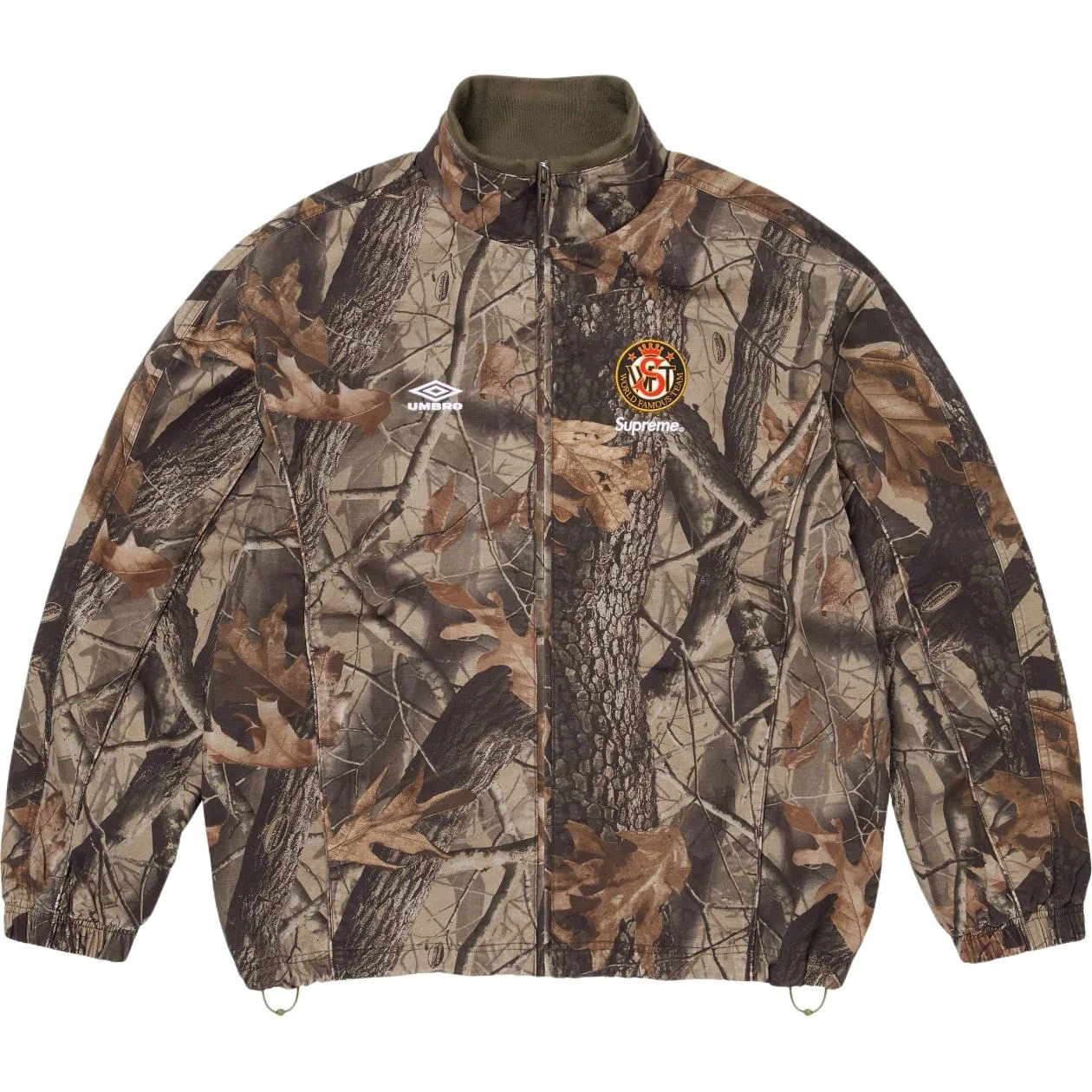 Куртка из хлопкового рипстопа Umbro SS26 WEEK1 Supreme, Camouflage/Camo
