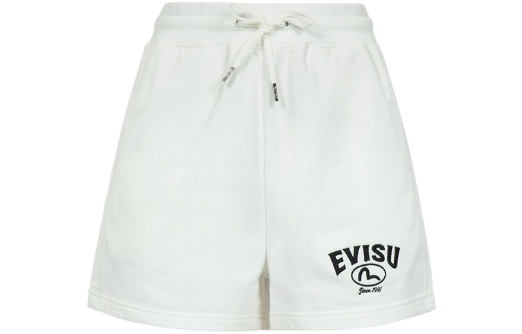 

Повседневные шорты женские белые Evisu