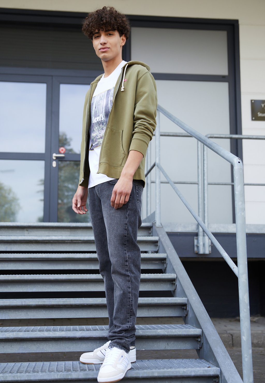 

Джинсы прямого кроя 511 SLIM Levi's, темно-черный